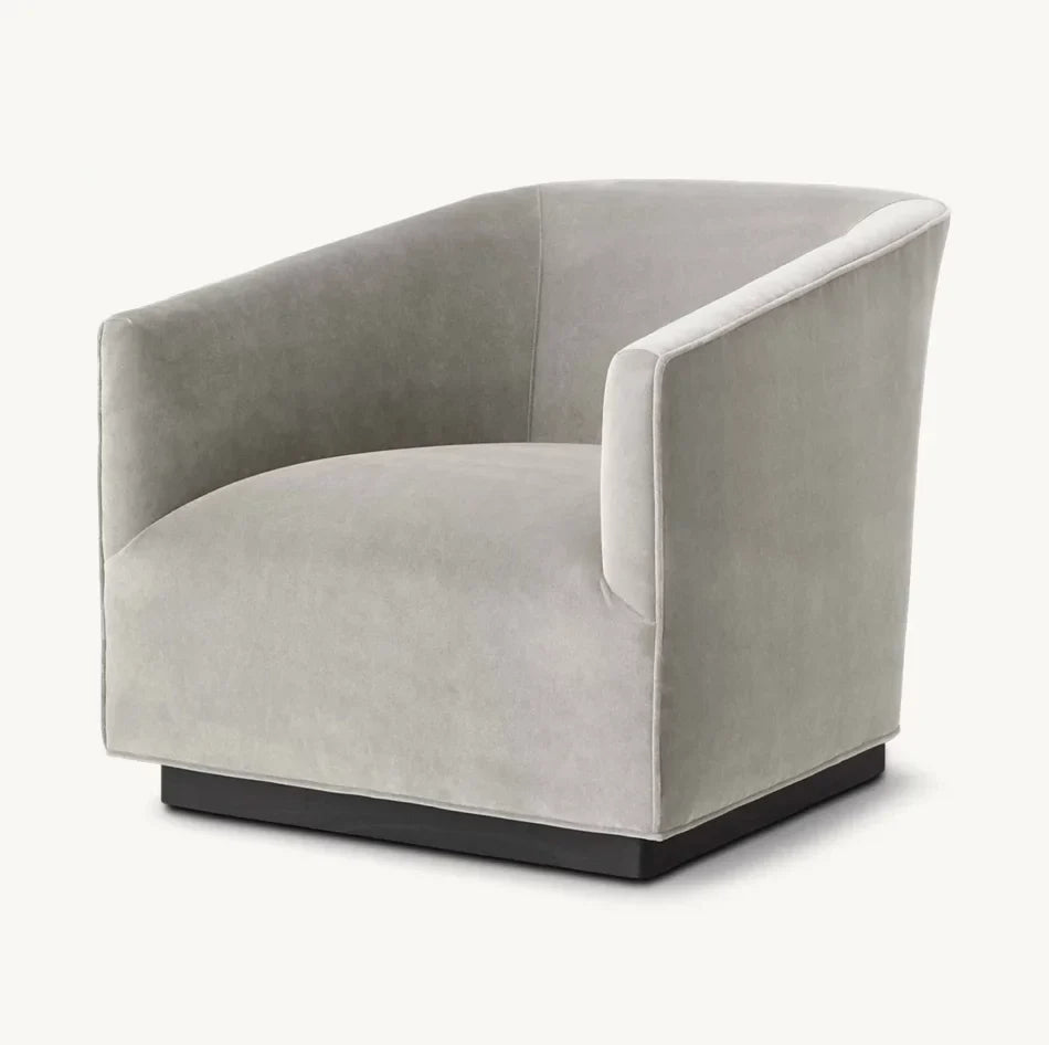 Shelter Armchair – Midcentury Geometric Design in Solid Oak and Italian Leather
