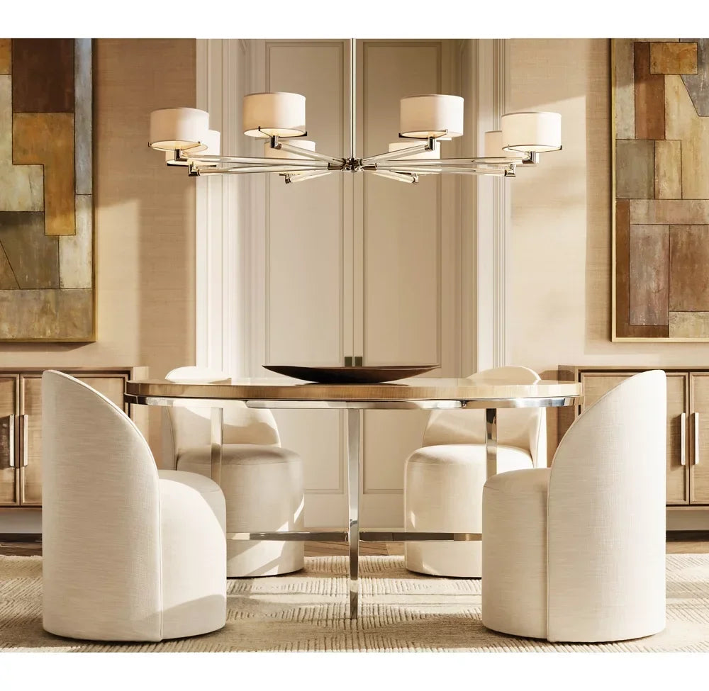 Round Dining Table Minimalist Form – Lacquered Finish | 1600866028738
