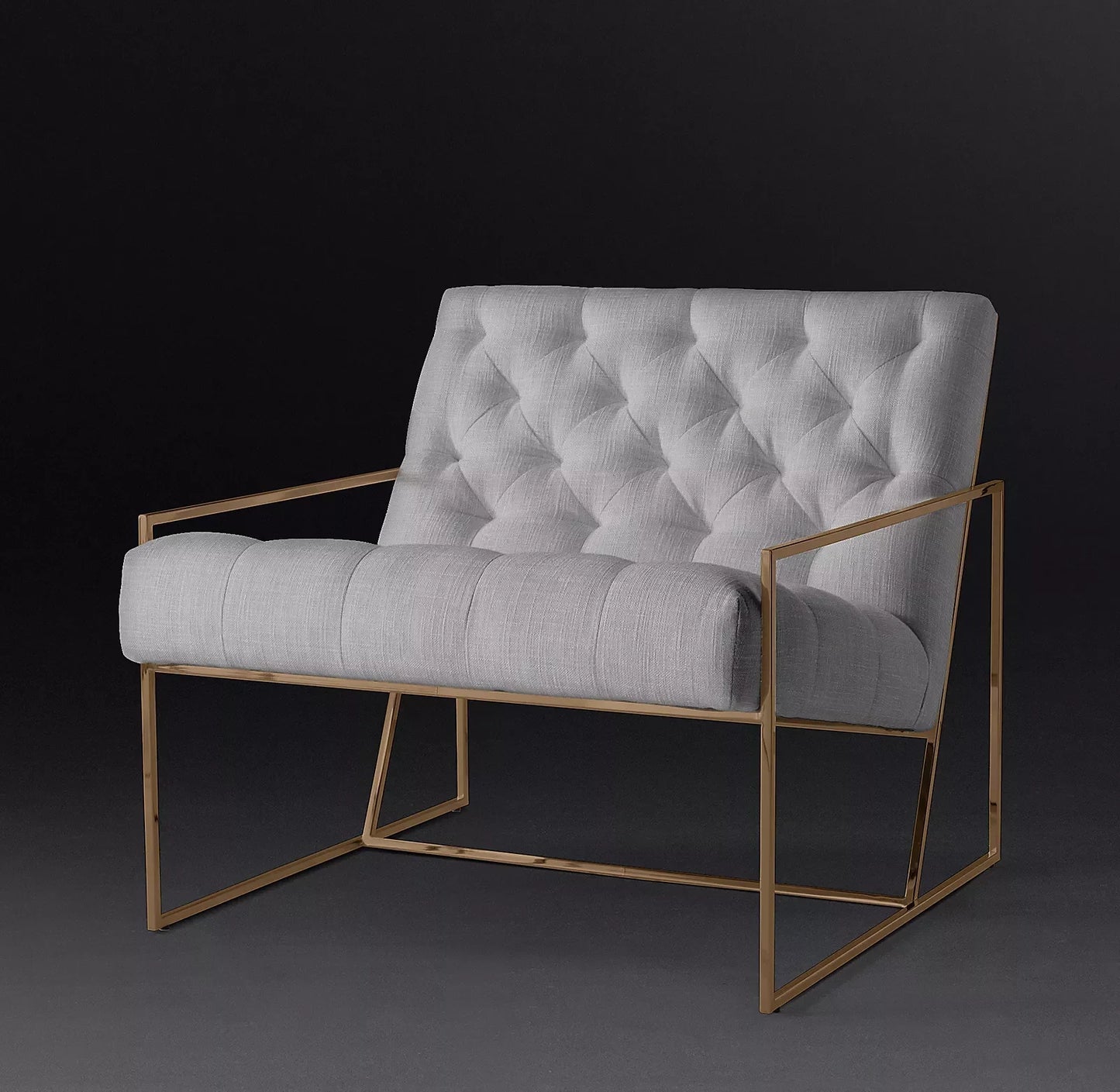 Marsden Tufted Accent Chair – Modern Velvet Upholstered Statement Piece