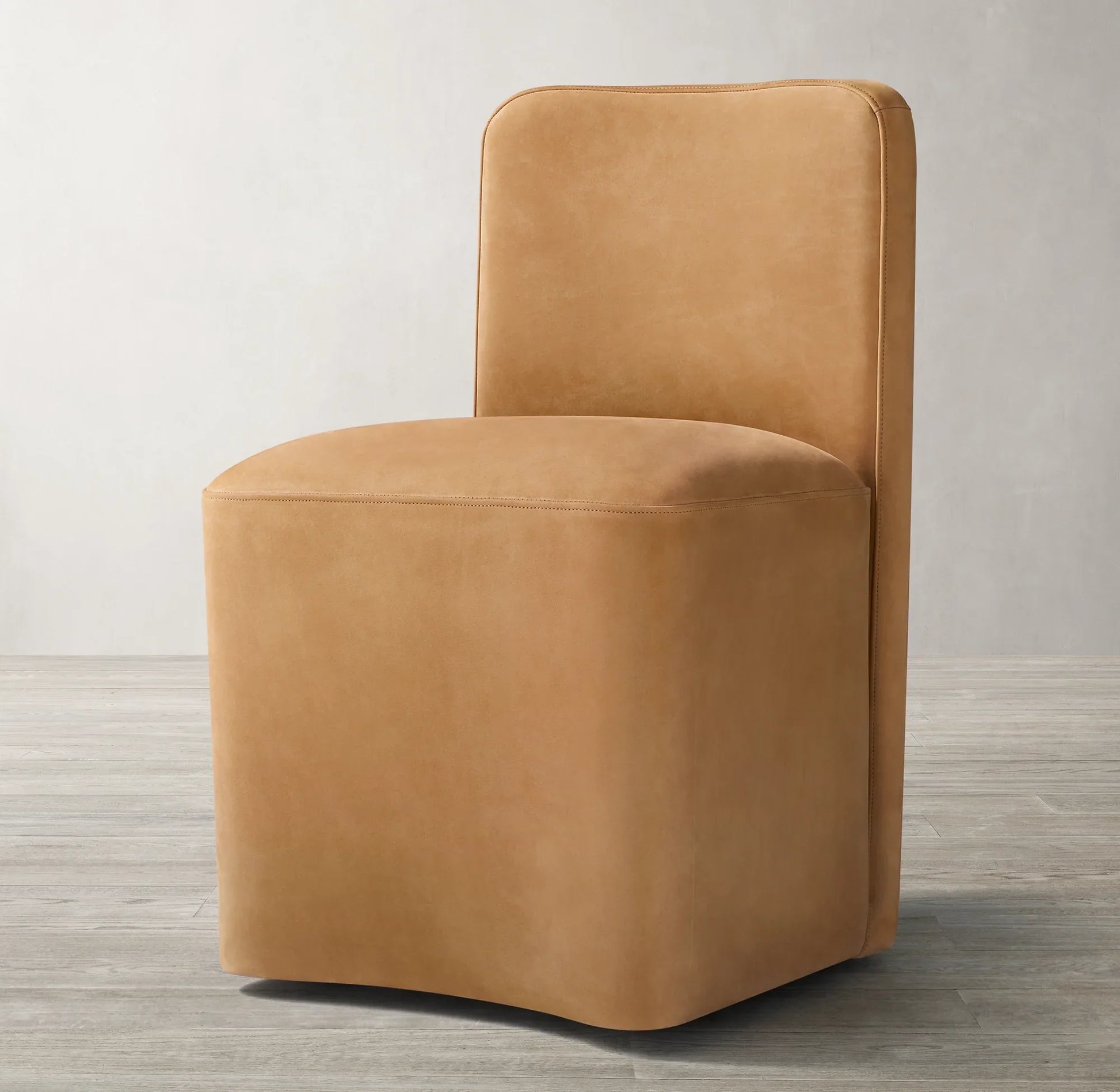 Dining Chair – Waterfall Edge Aurolie Leather Christophe Delcourt Sculptural Statement Piece