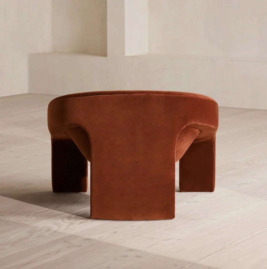 Dadne Armchair – 1960s Style European Velvet Luxury Seating
