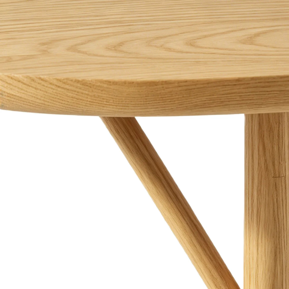 Modern Minimalist Solid Wood Side Table Cream Wabi-Sabi Style Eco-Friendly Living Room End Table