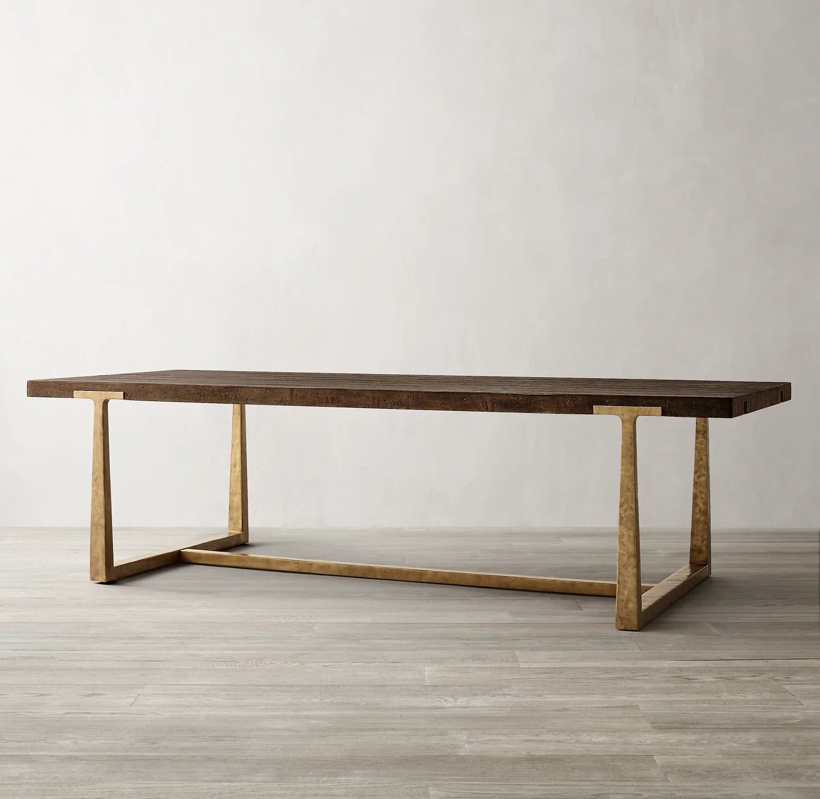 Dining Table T-Brace – Waxed Brown Oak Bauhaus | 1600804700799