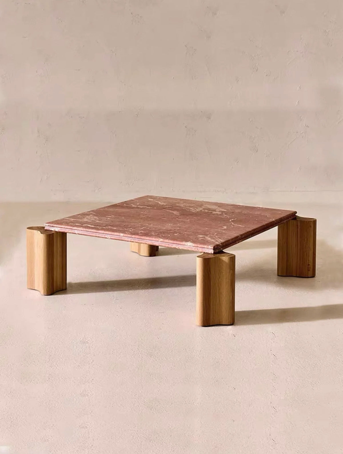 Luxury Marble Coffee Table Modern Italian Style for Villa