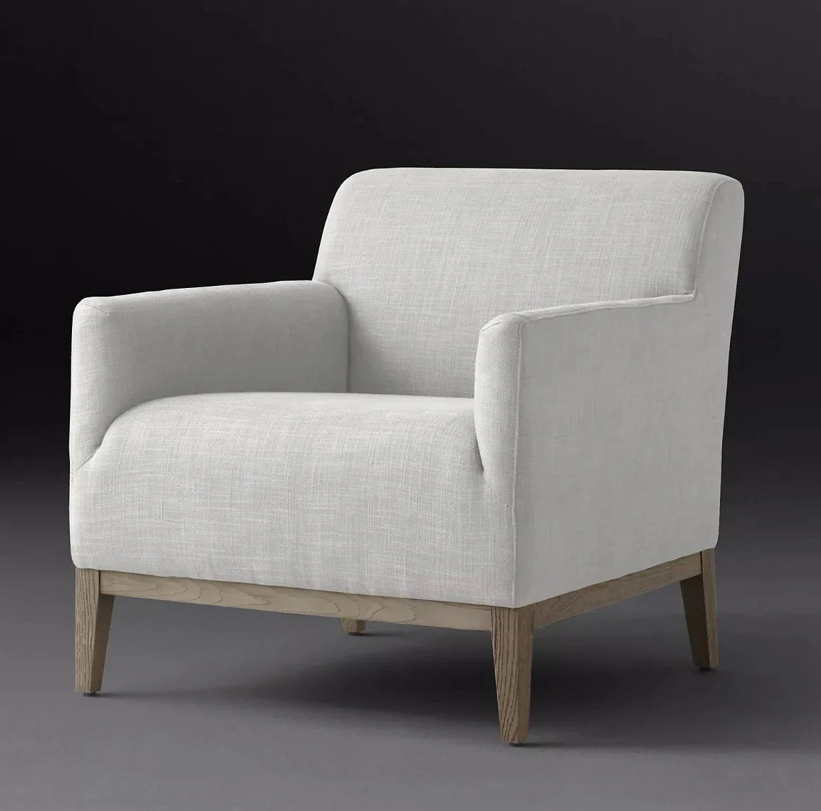 Track Armchair – Oak Frame – Midcentury Modern Designer Statement Piece