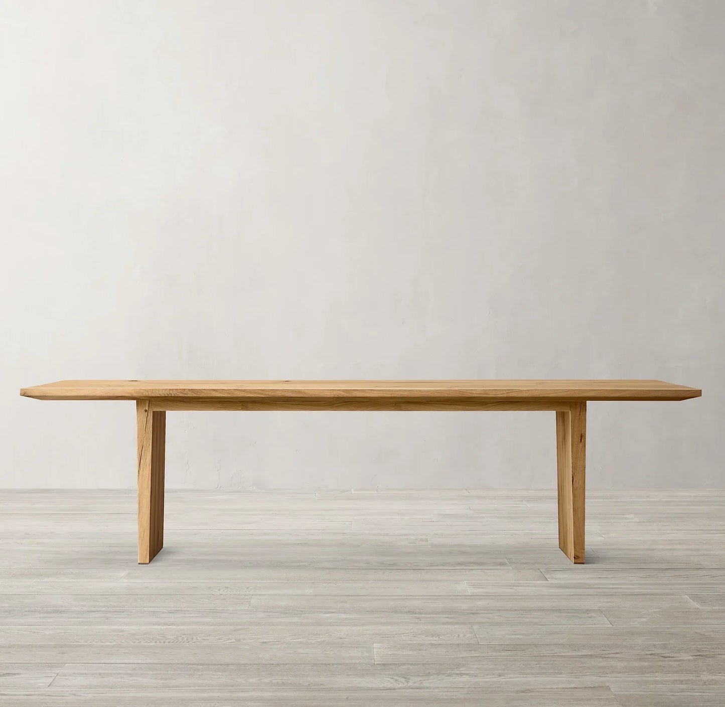Wyeth Floating Extension Dining Table – Natural White Oak Contemporary Statement Piece