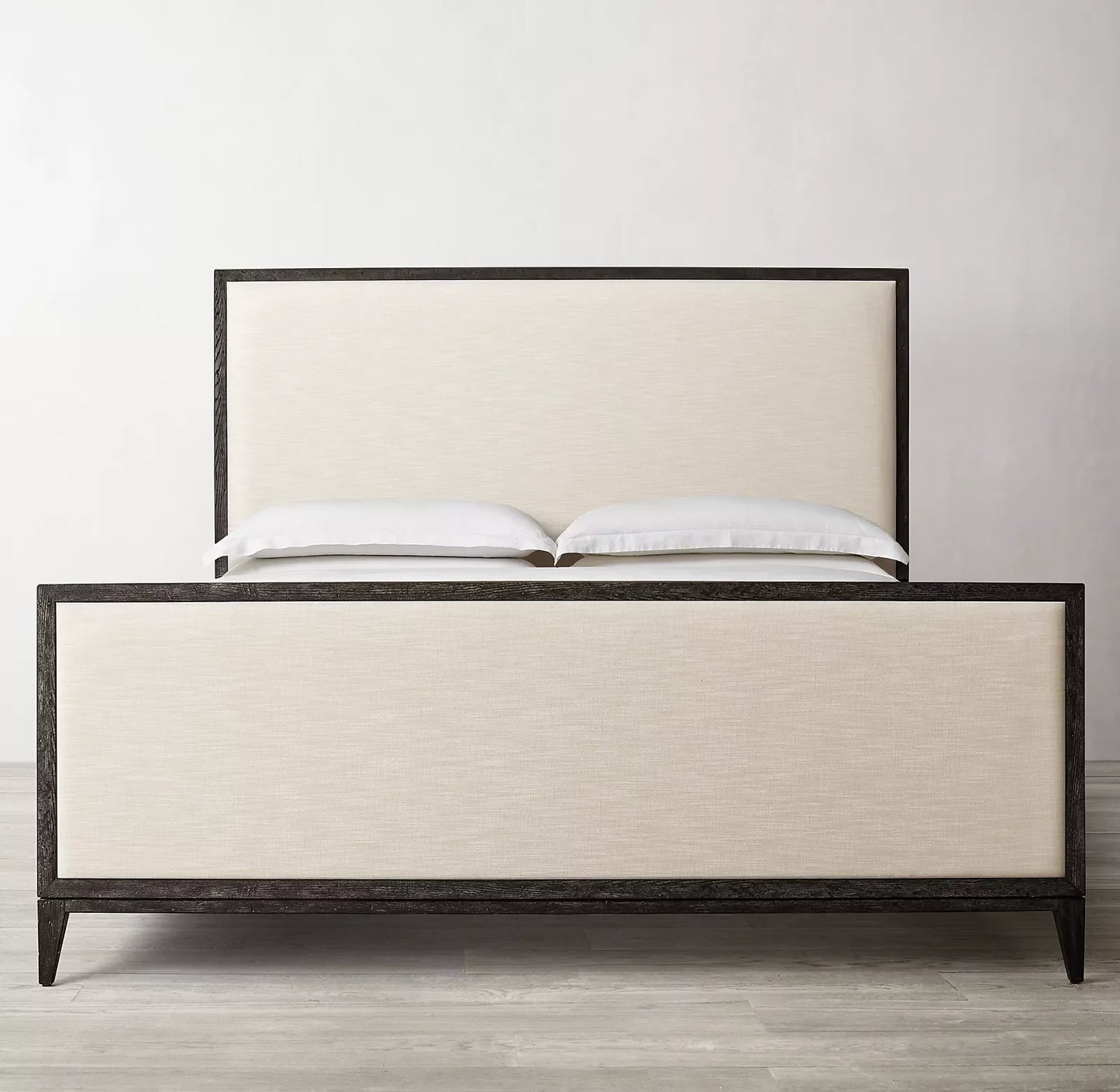 Shelter Bed – Sculptural Wing Design in Solid Oak Modern | 1600681155056