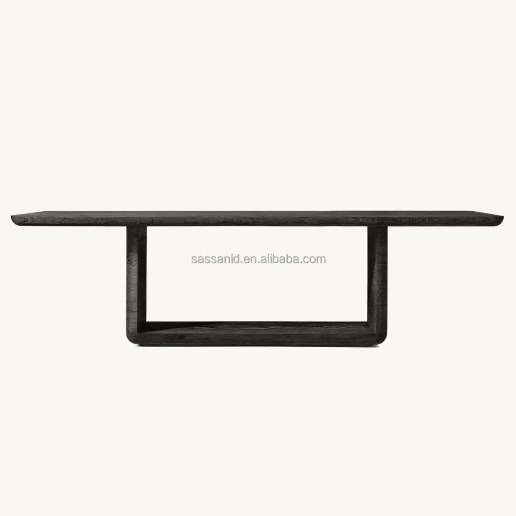 Bora Rectangular Dining Table – Solid Oak European-Inspired Designer Statement Piece