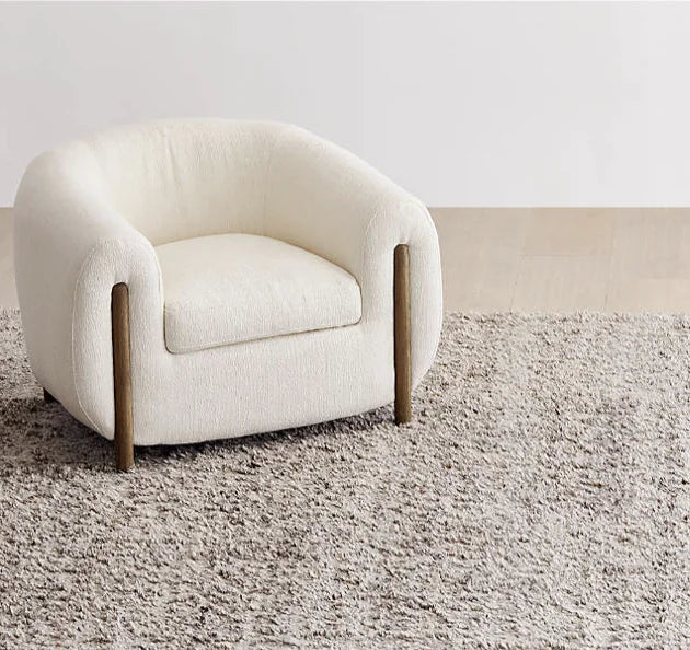 Nora Tub Accent Chair – Vintage Contemporary Design – Premium Fabric – Re Home Statement Piece | 1601089531519