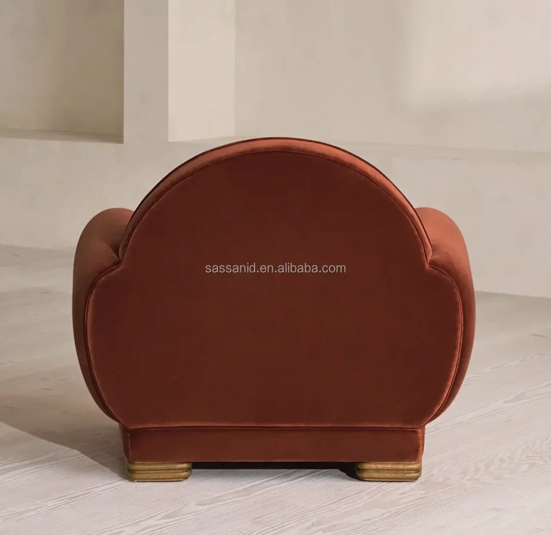 Club Chair – Modern British Luxury Performance Fabric Aubin Contemporary Design