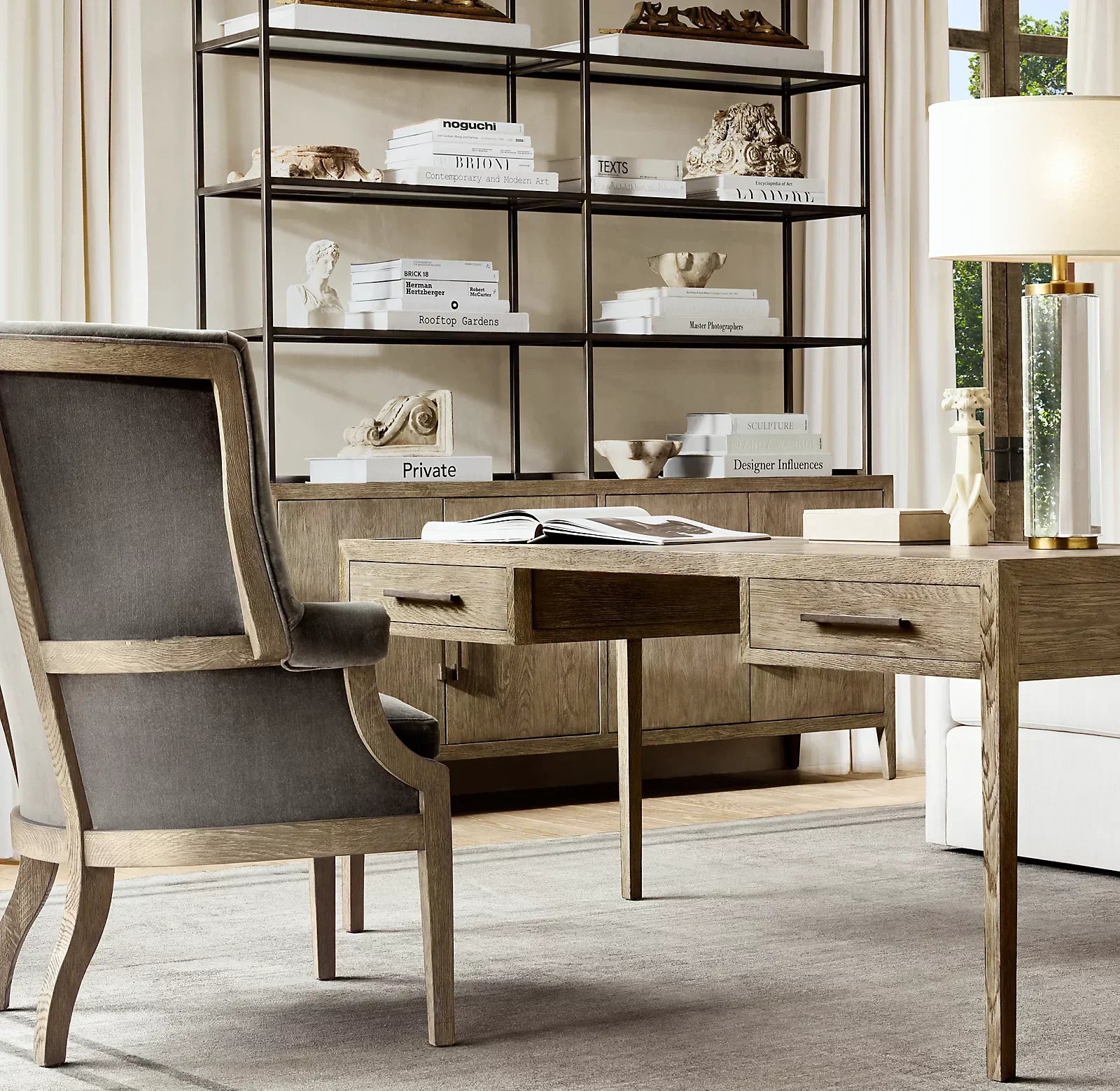 Jules Wingback Armchair – Minimalist Linen – Statement Piece | 1600375967977