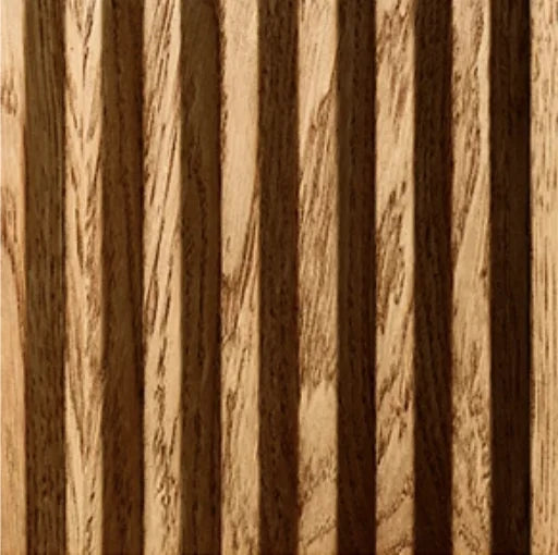 Reeded Round Dining Table – Reclaimed Oak Statement Piece | 1601237700164