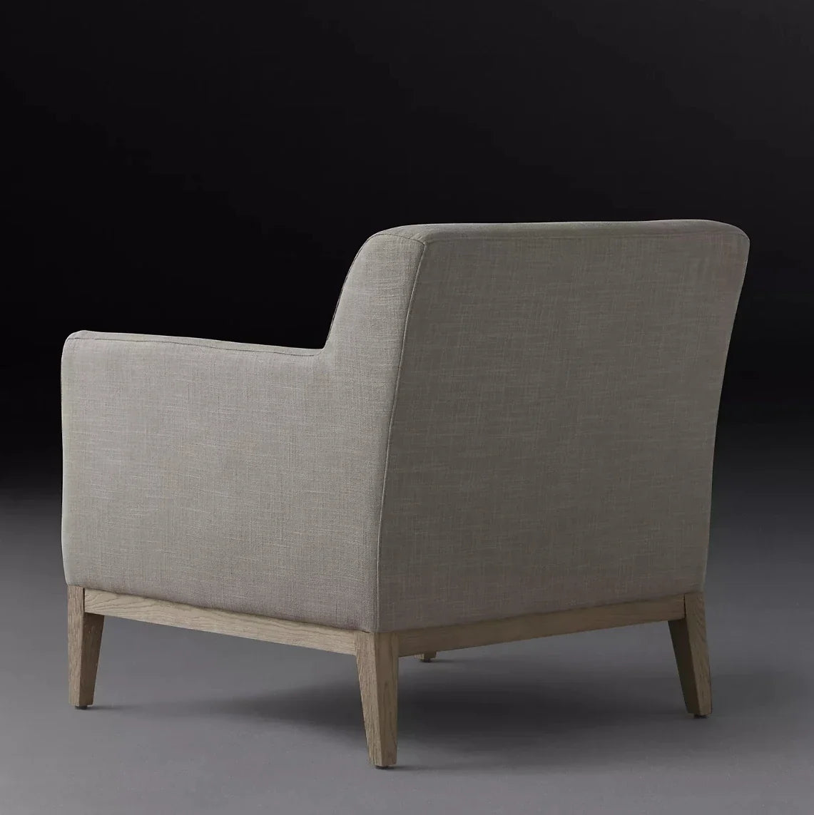 Track Armchair – Oak Frame – Midcentury Modern Designer Statement Piece