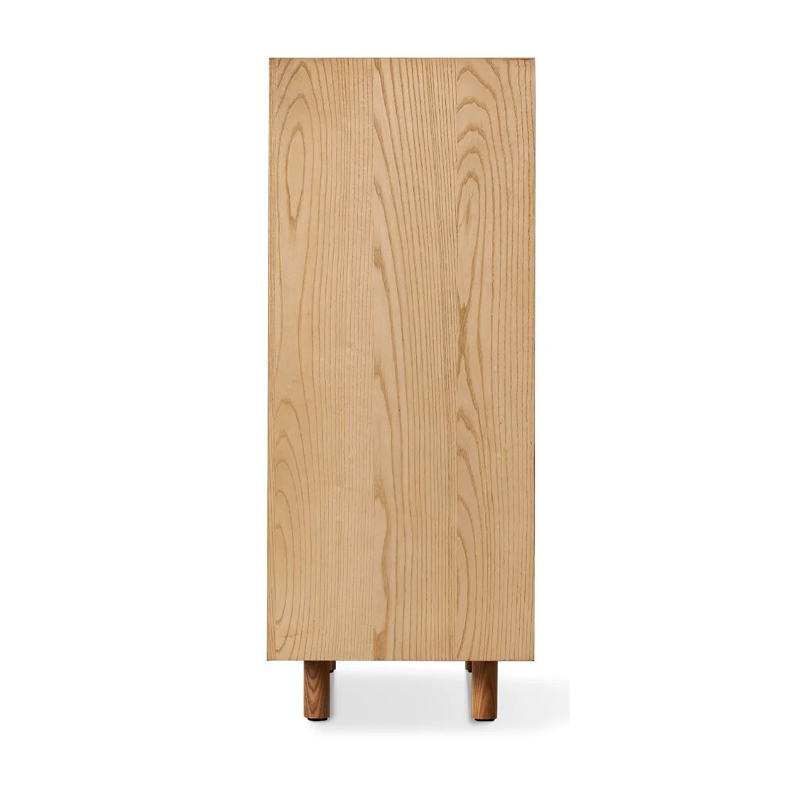 Modern Minimalist Ash Wood Chest of Drawers with 3 Drawers