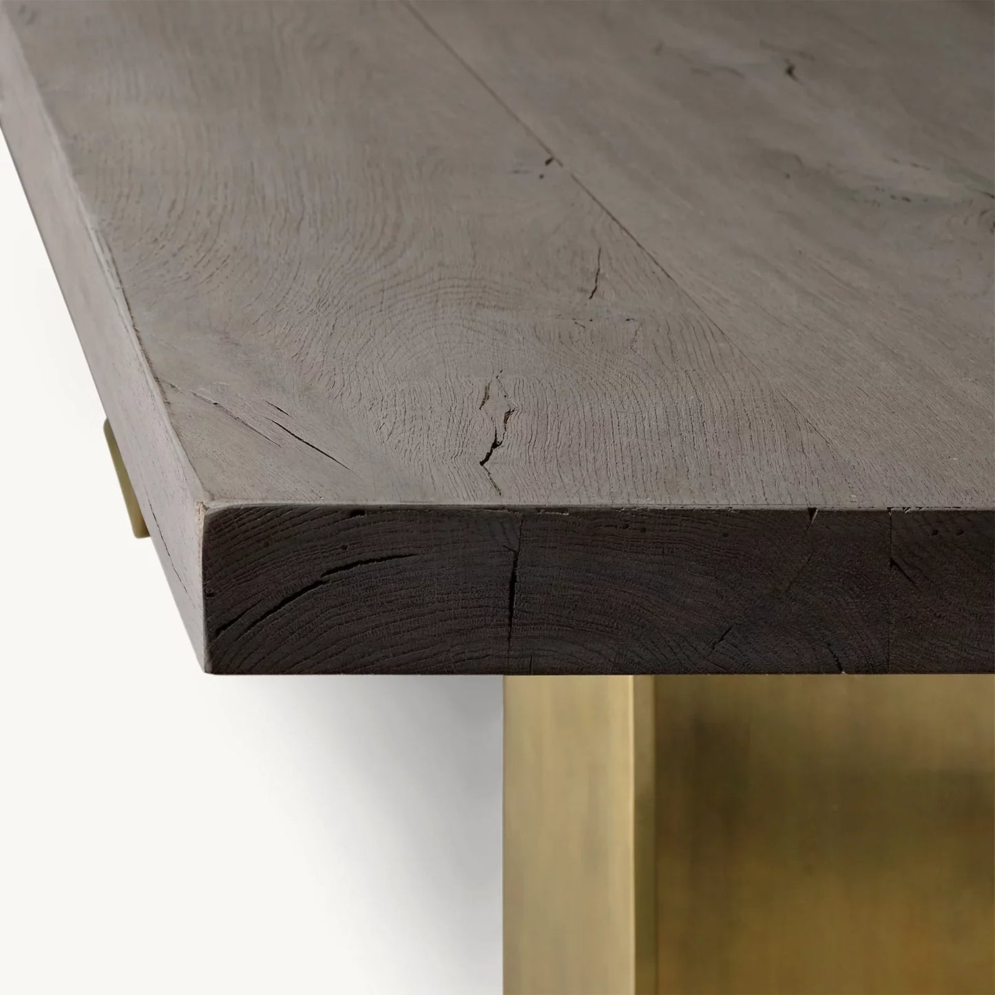Sassanid Dining Table – Sculptural Minimalist French Oak Statement Piece