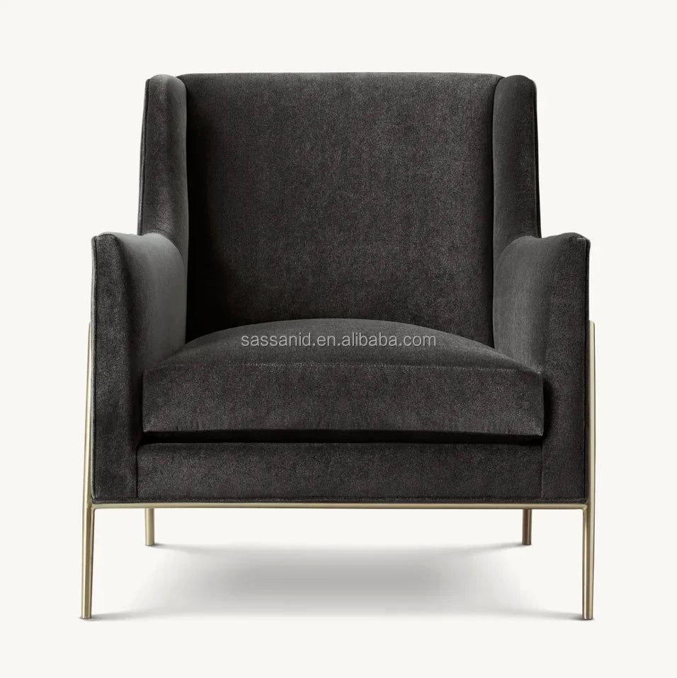 Paget Wingback Chair – Modern Regency Design in Premium Upholstery – Re Home