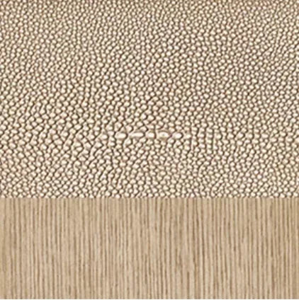 Shagreen Rectangular Pedestal Dining Table – European Artisan Statement Piece