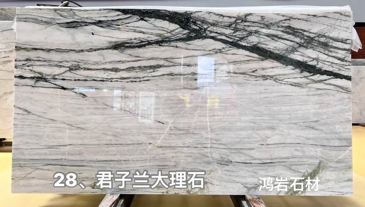 Luxury Freeform Marble Coffee Table Modern Italian Style for Villa