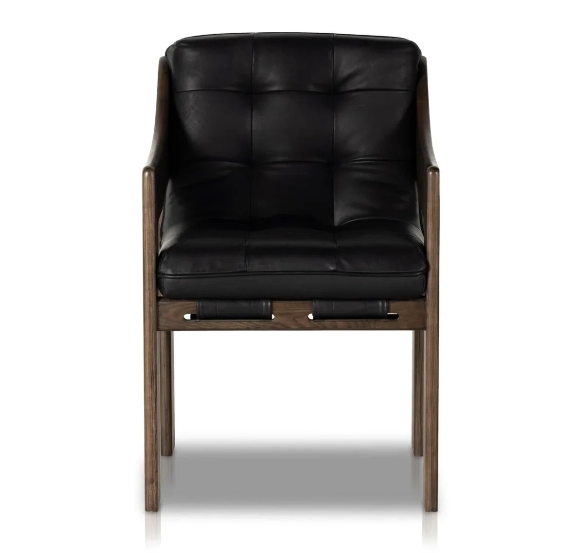 Dining Armchair – Handwoven Cane Solid Oak Danish Design Mid-Century Piece