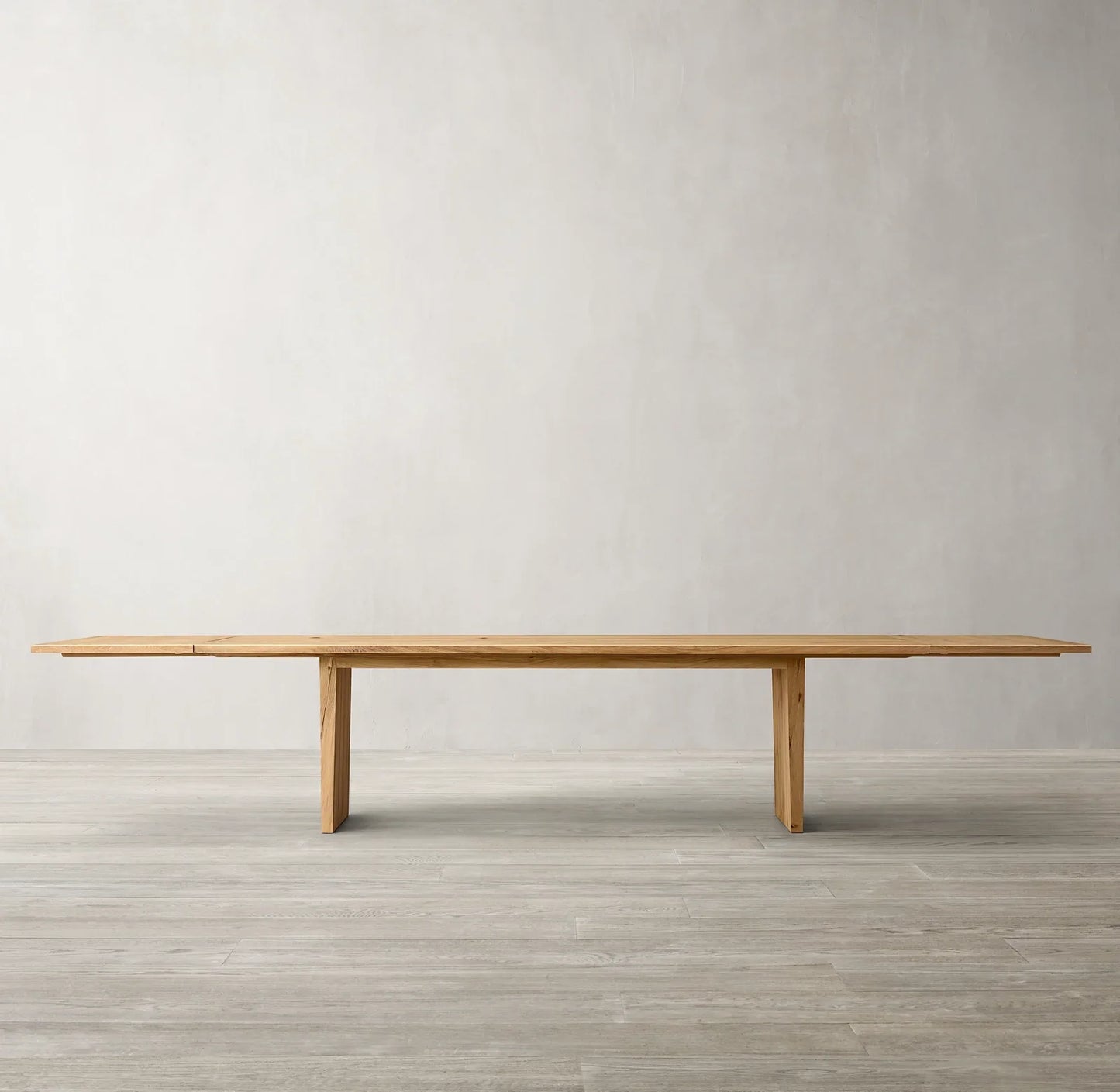 Wyeth Floating Extension Dining Table – Natural White Oak Contemporary Statement Piece
