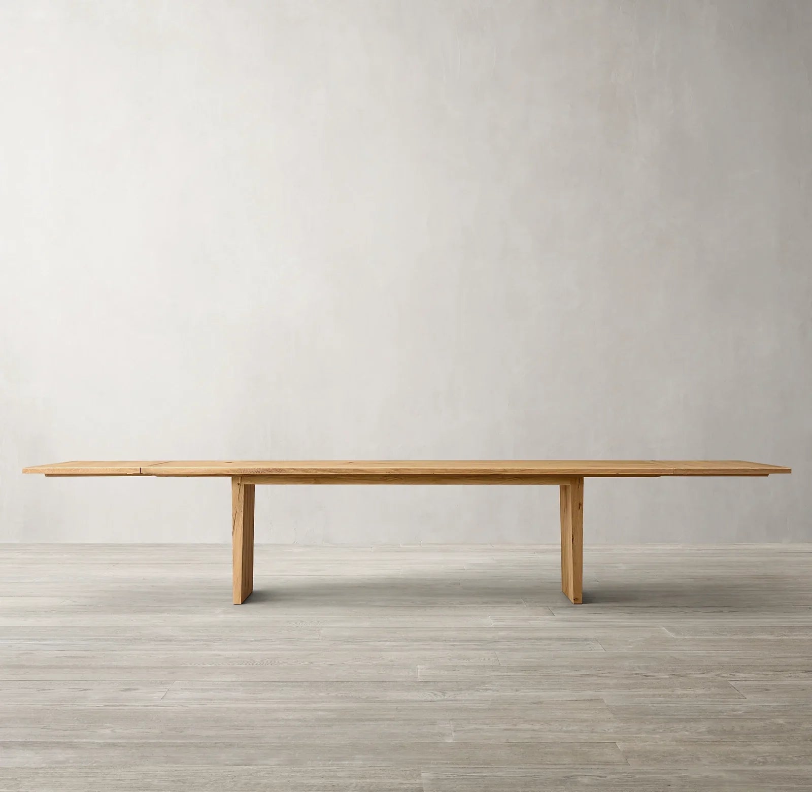 Wyeth Floating Extension Dining Table – Natural White Oak Contemporary Statement Piece