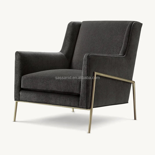 Paget Wingback Chair – Modern Regency Design in Premium Upholstery – Re Home