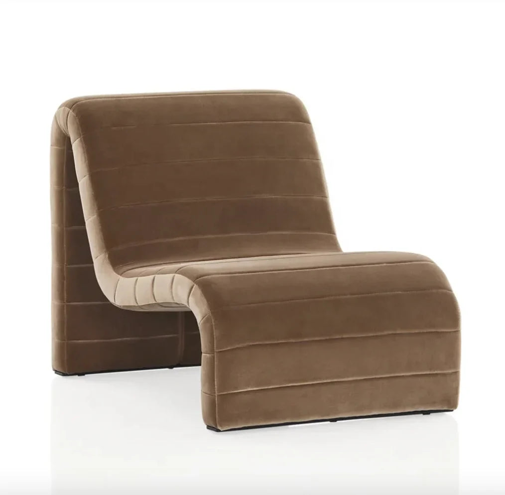 Occasional Chair – Midcentury Geometric Design – Solid Oak & Leather – Zurich – Statement Piece