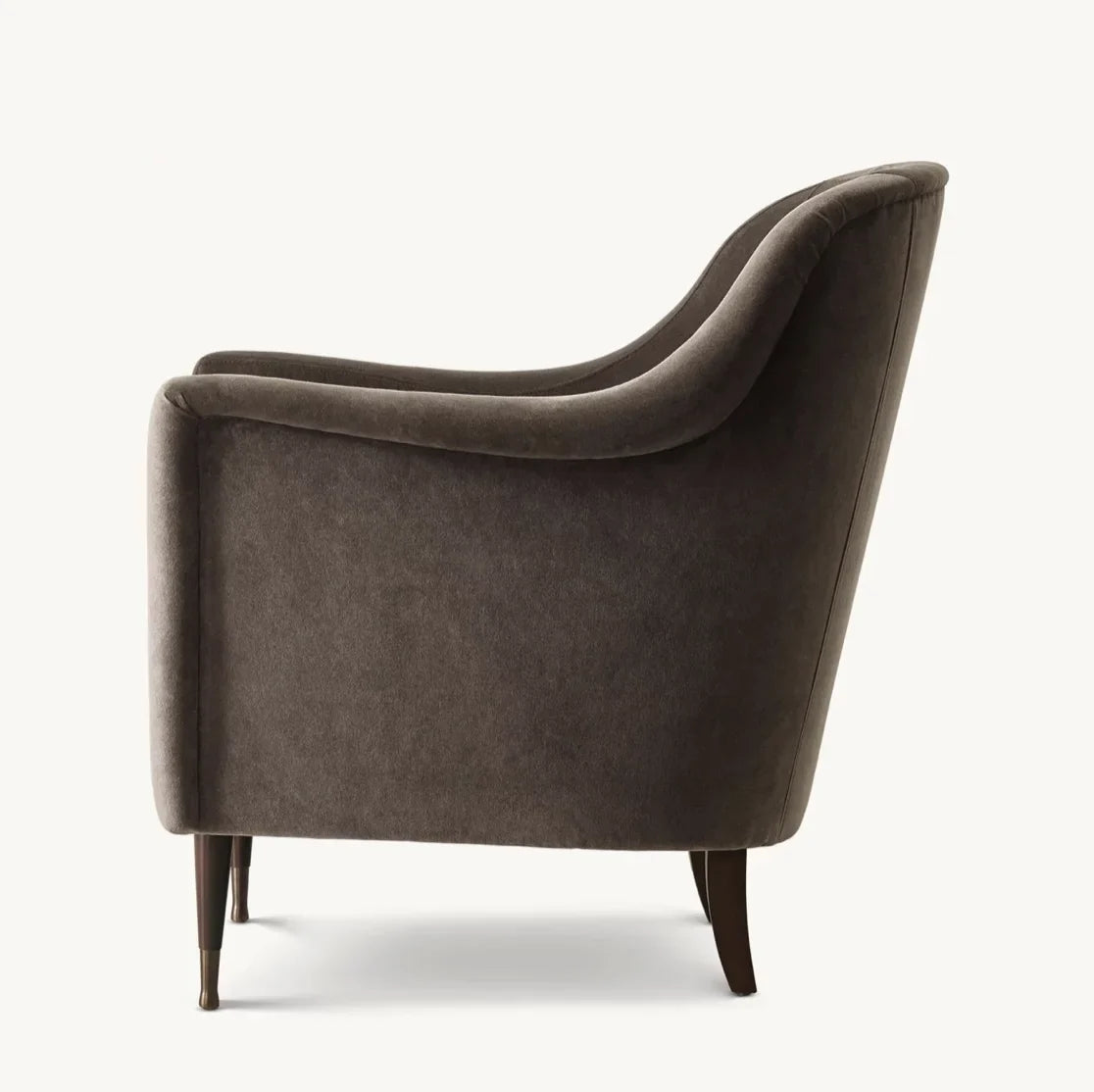 Rivelli Velvet Chair – Midcentury Italian Design Statement Piece
