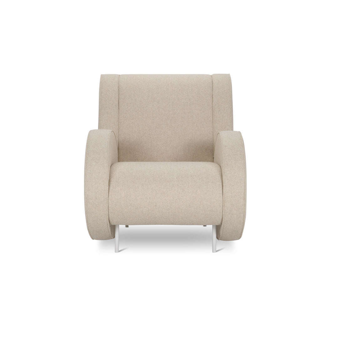 Luxury ATA Armchair Modern Italian Style for Villa