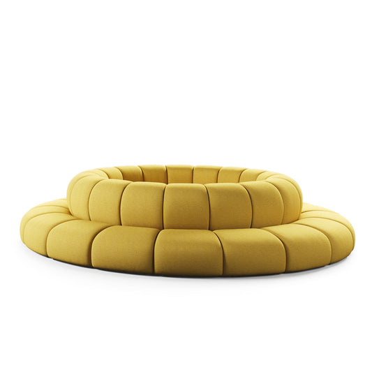 Luxury NIBBLER Round Modular Sofa Modern Italian Style for Villa