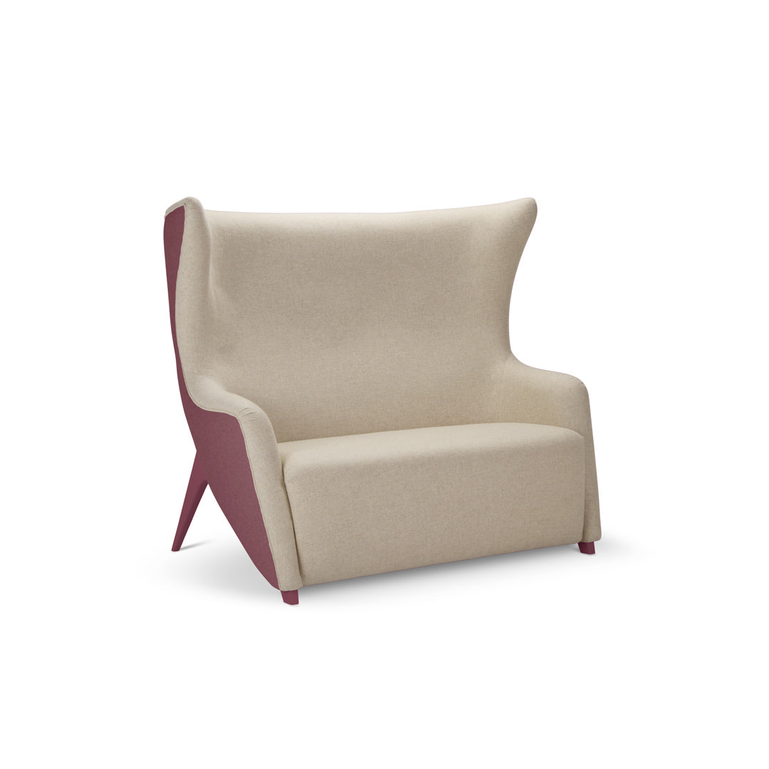 Luxury GEA High Two-Seater Sofa Modern Italian Style for Villa