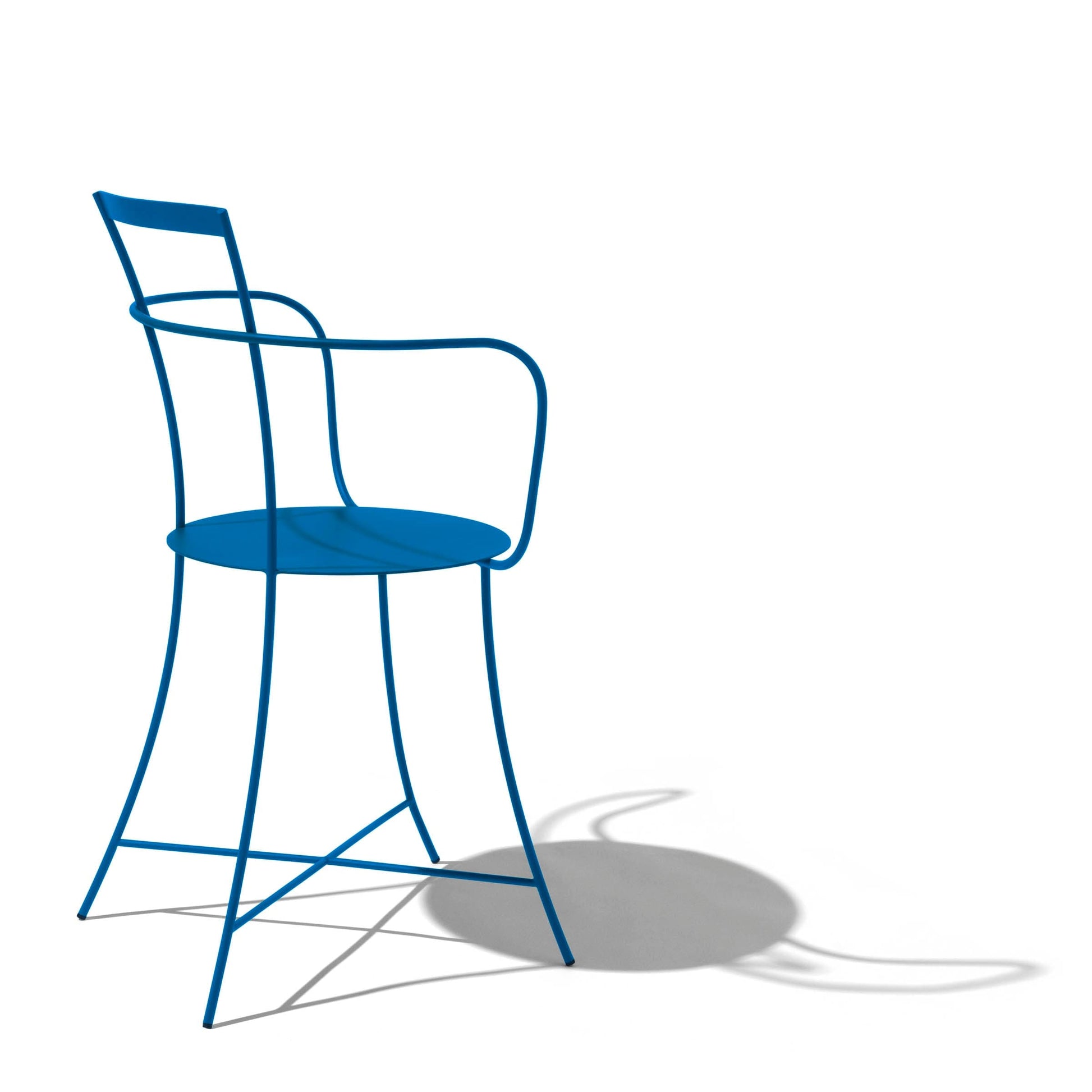 IRMA Stackable Steel Chair by Mario Scairato – Italian Designer Outdoor Seating