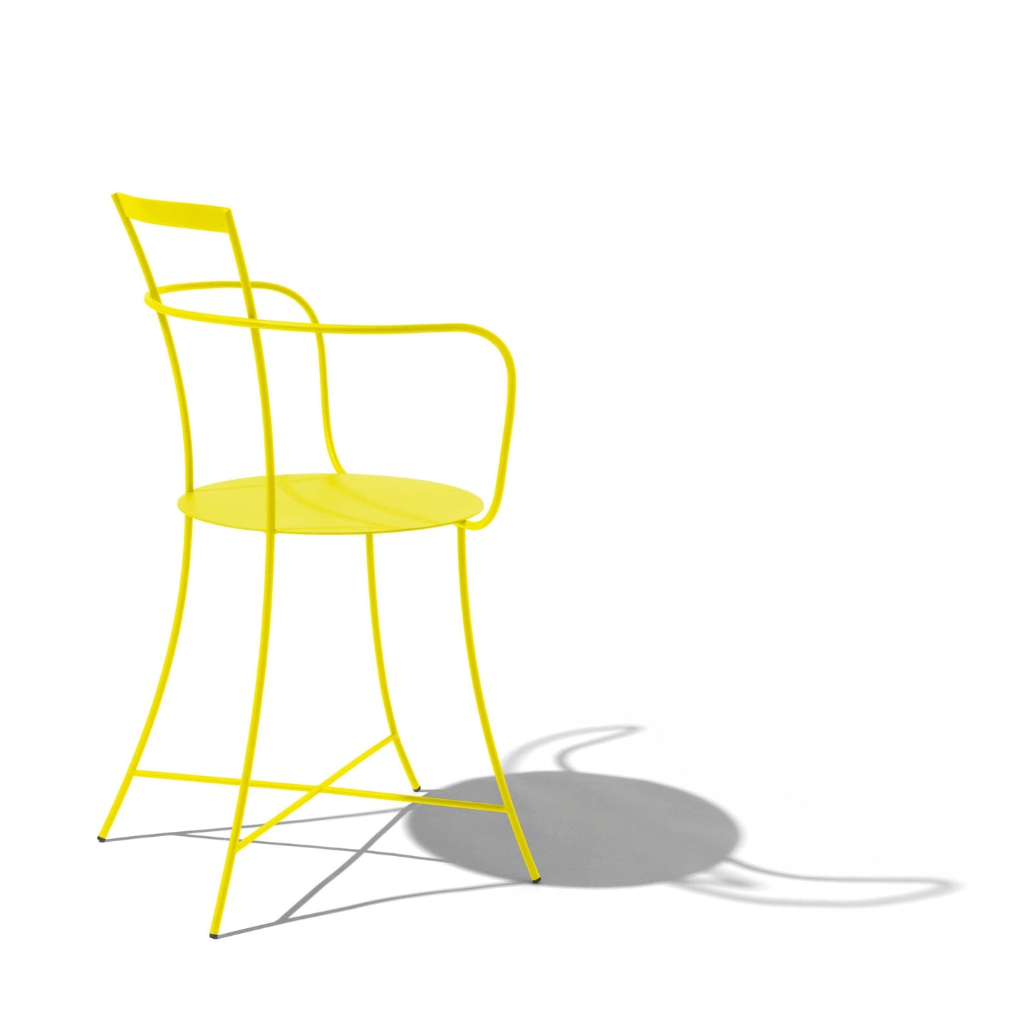 IRMA Stackable Steel Chair by Mario Scairato – Italian Designer Outdoor Seating