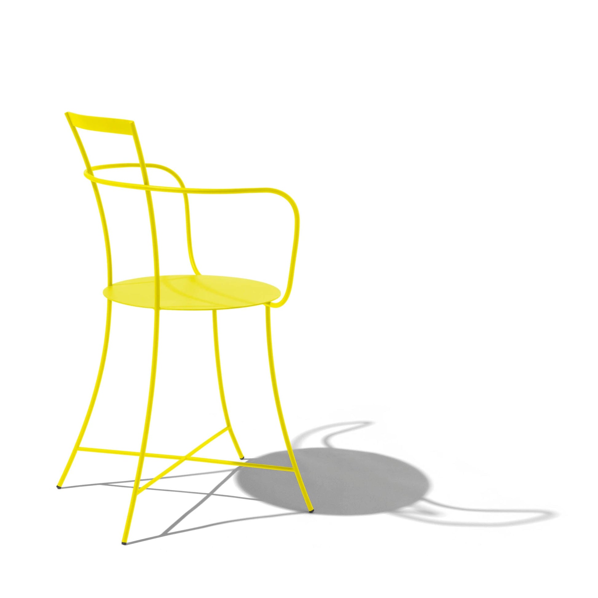 IRMA Stackable Steel Chair by Mario Scairato – Italian Designer Outdoor Seating