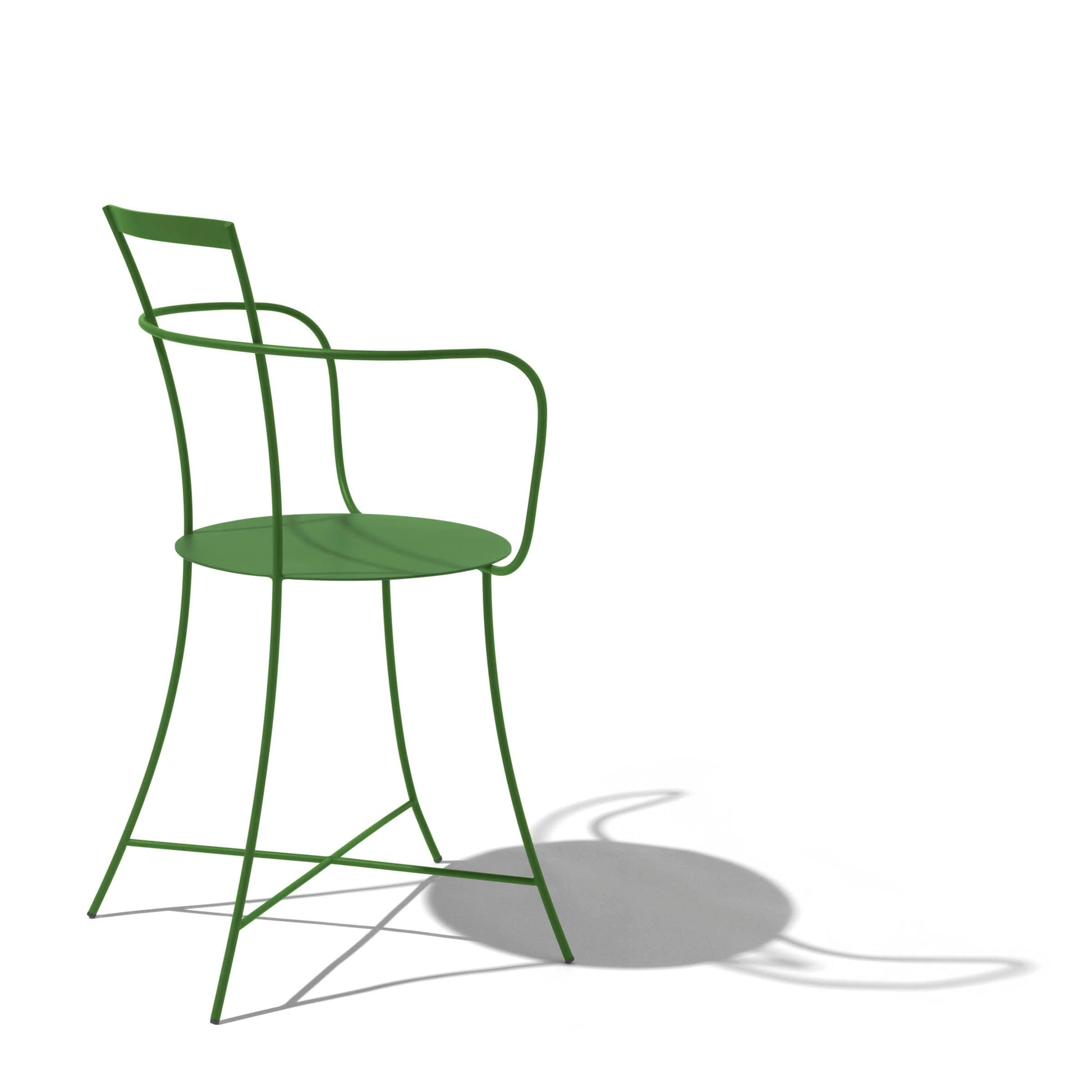 IRMA Stackable Steel Chair by Mario Scairato – Italian Designer Outdoor Seating