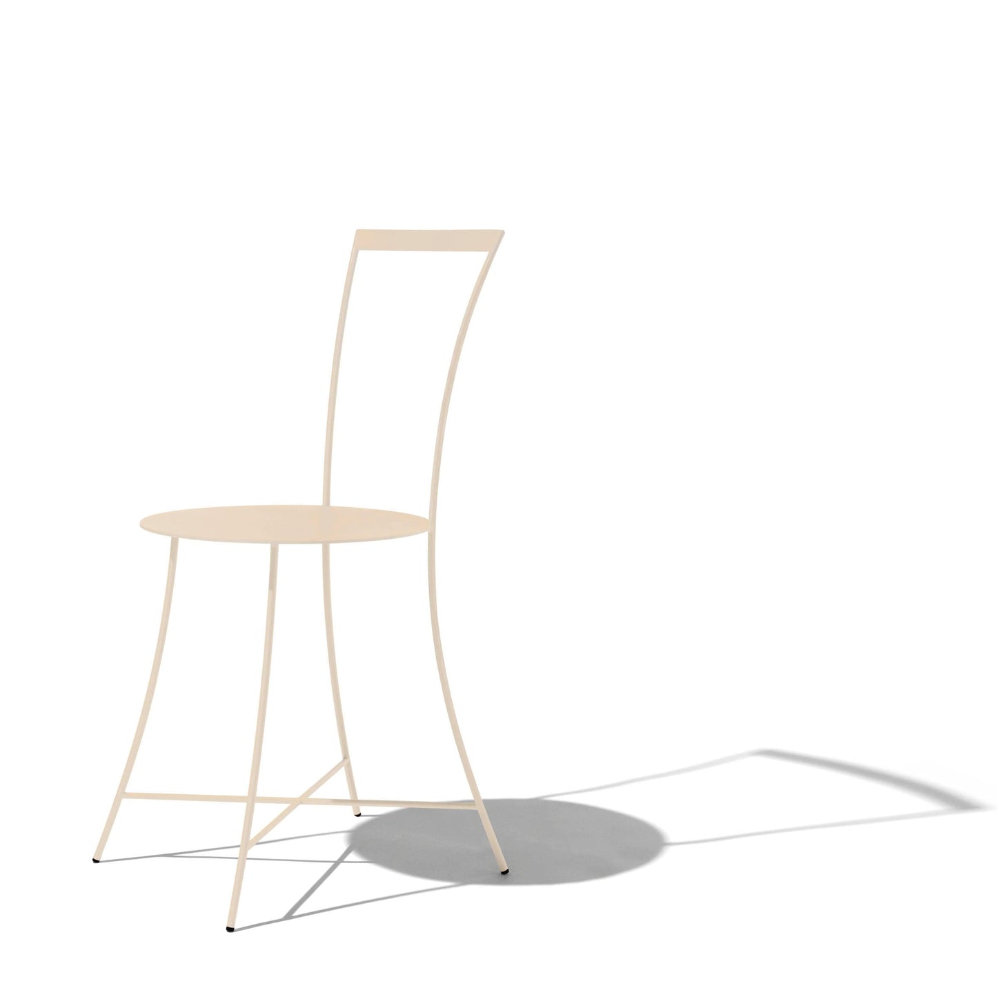 IRMA Stackable Steel Chair by Mario Scairato – Italian Designer Outdoor Seating