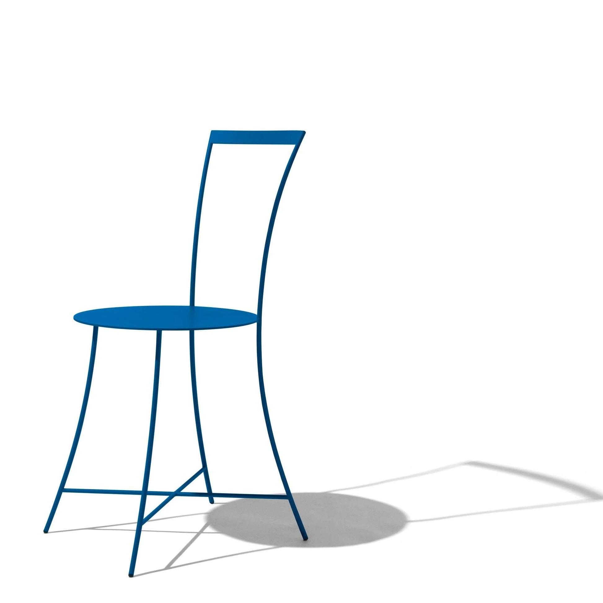 IRMA Stackable Steel Chair by Mario Scairato – Italian Designer Outdoor Seating
