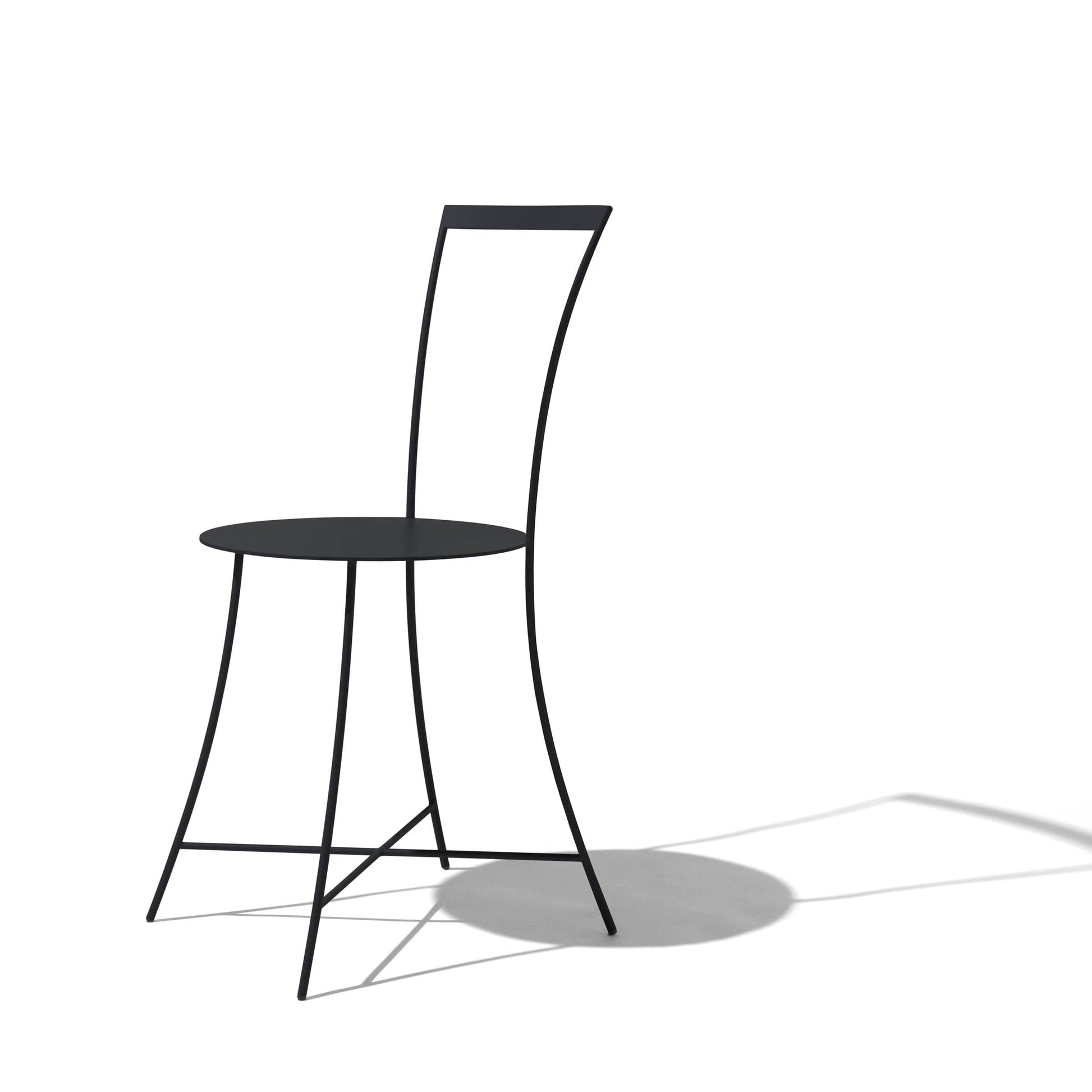 IRMA Stackable Steel Chair by Mario Scairato – Italian Designer Outdoor Seating