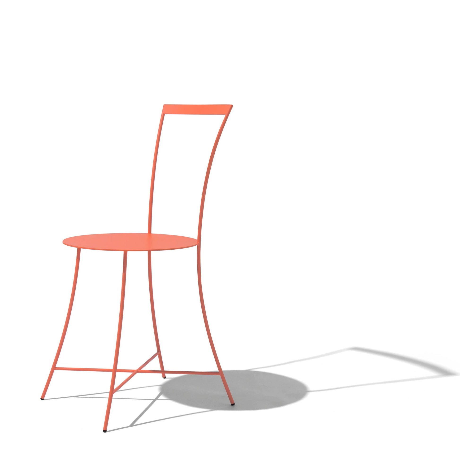 IRMA Stackable Steel Chair by Mario Scairato – Italian Designer Outdoor Seating