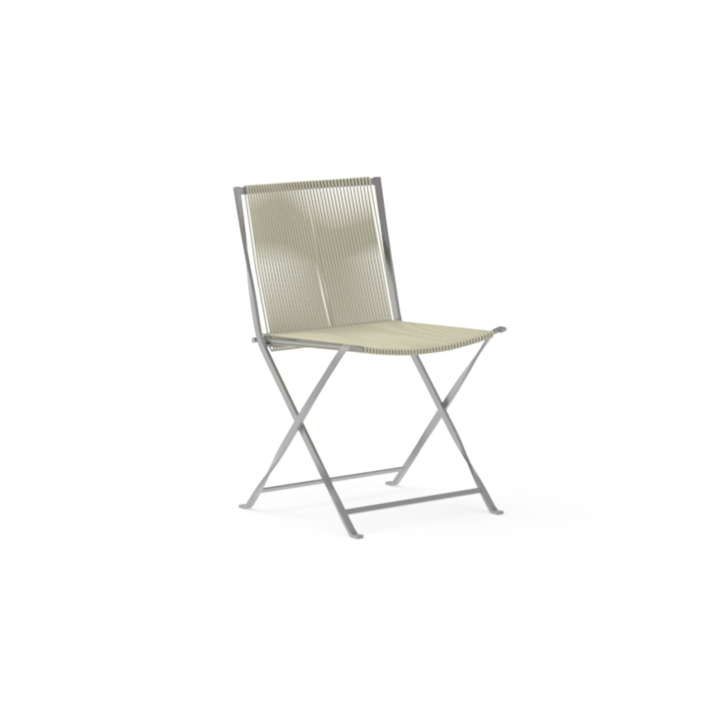 George Outdoor Dining Chair – Foldable Steel and Fabric Talenti Piece