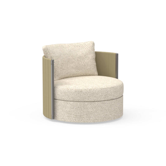 Luxury GEORGE Fabric Armchair Modern Italian Style for Villa