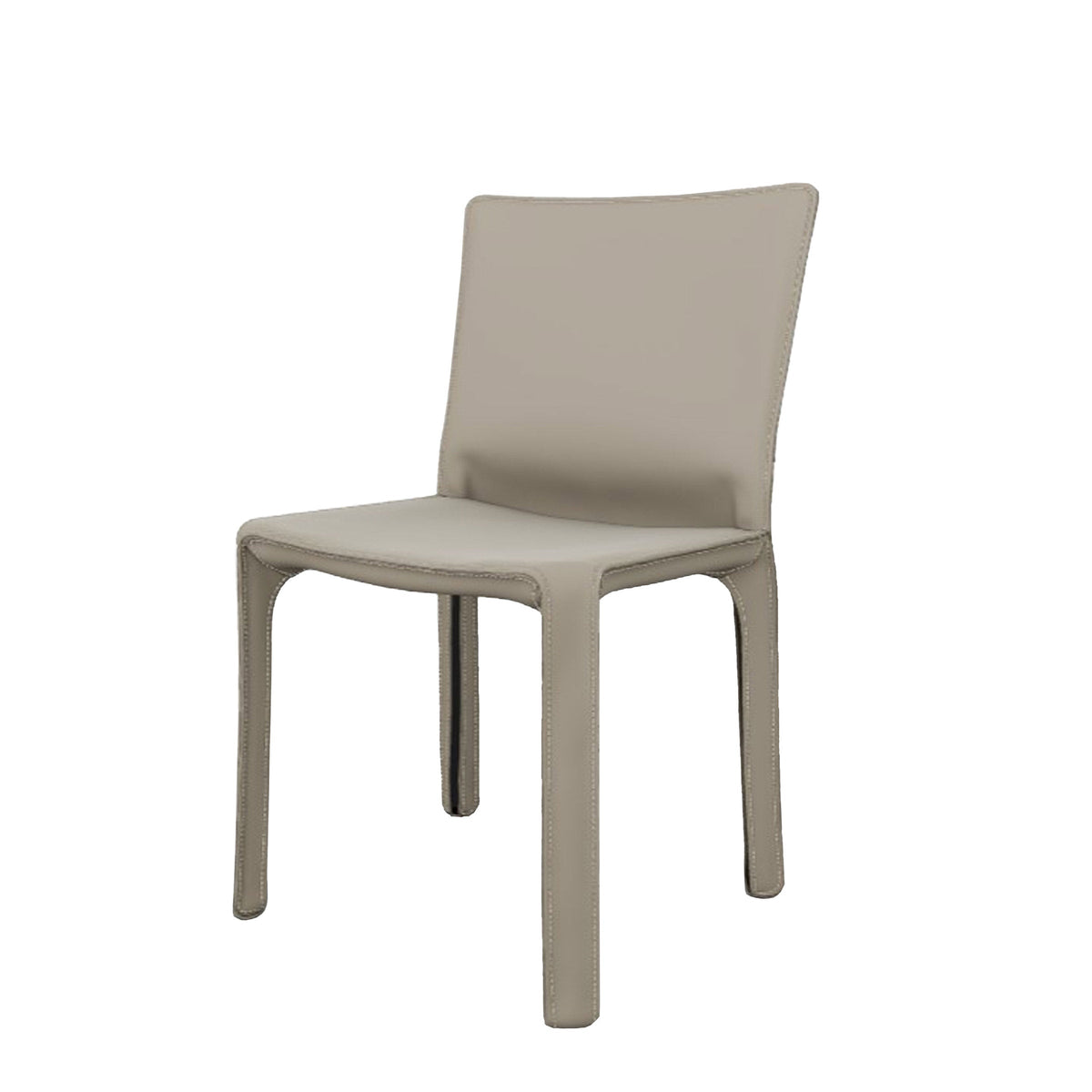 Luxury CAB 412 Leather Dining Chair Modern Italian Style for Villa