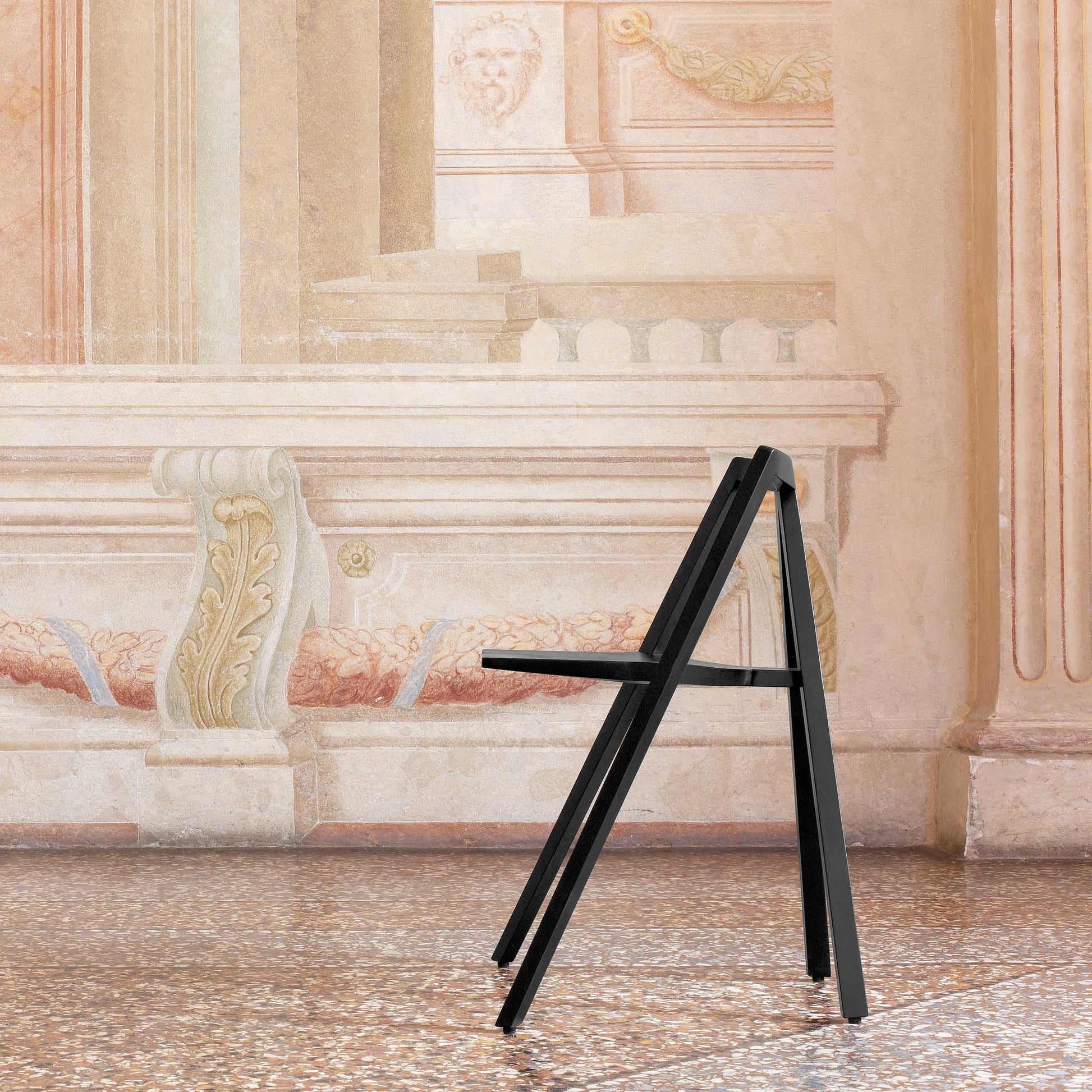 Kadrega Dining Chair – Minimalist Beech Wood Seating by Huub Ubbens for BBB Italia