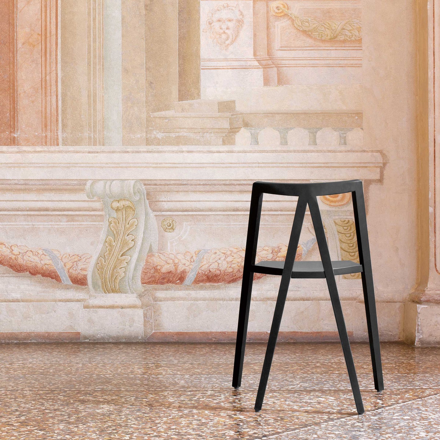 Kadrega Dining Chair – Minimalist Beech Wood Seating by Huub Ubbens for BBB Italia