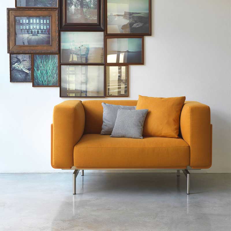 Luxury L-Sofa Lounge Modern Italian Style for Villa