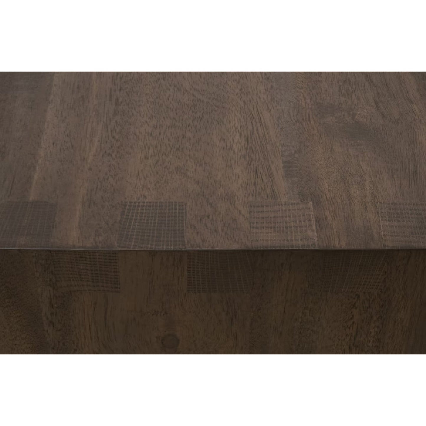 Luxury Dovetail Acacia Upholstered Rectangular Coffee Table Modern Italian Style for Villa