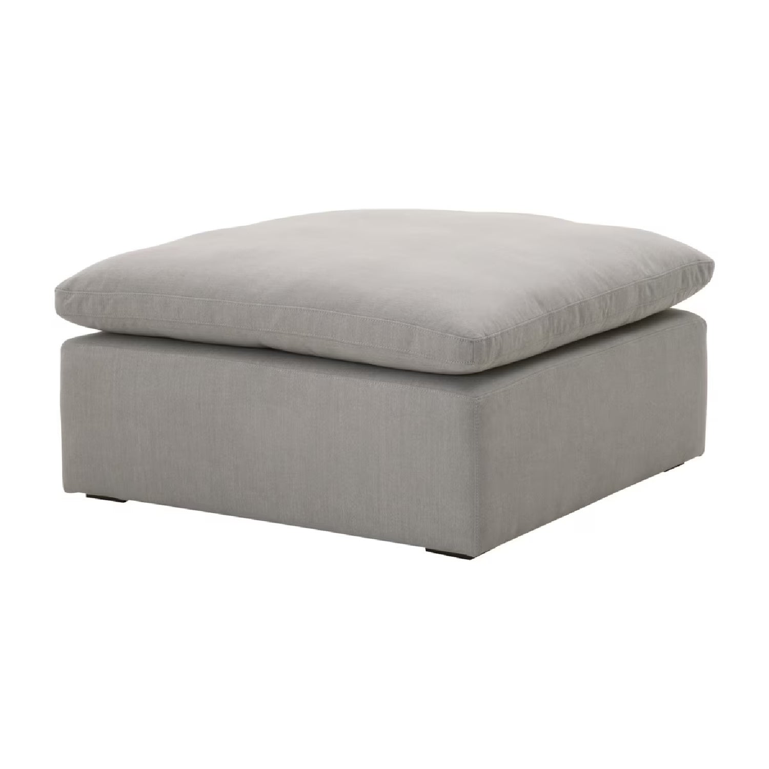 Luxury Upholstered Modern Square Ottoman European Style for Villa