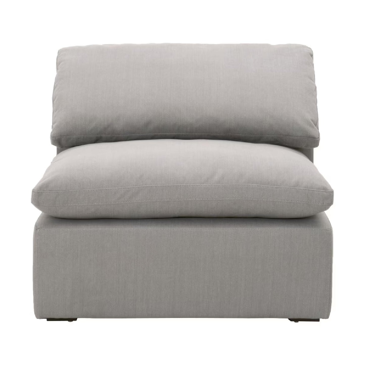 Luxury Sky Fabric Modular Sofa Chair Modern Italian Style for Villa