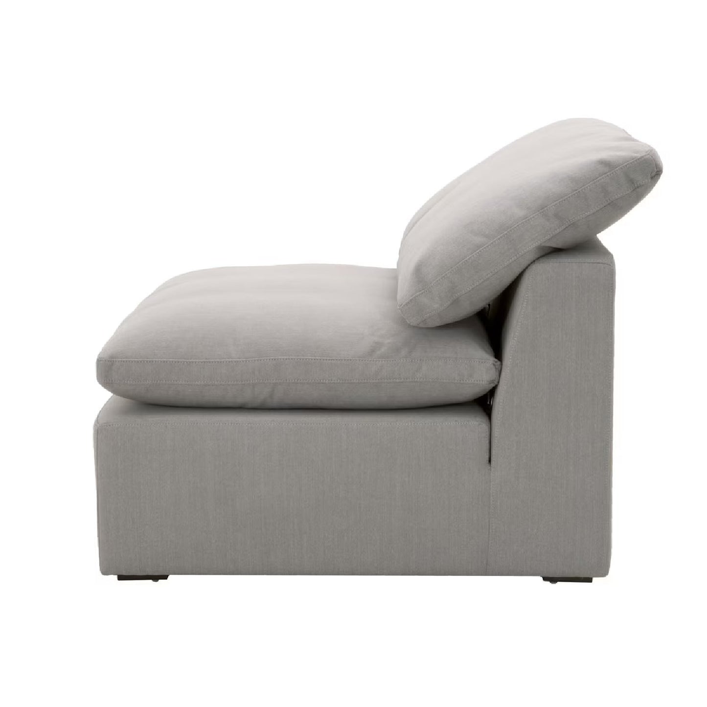 Luxury Sky Fabric Modular Sofa Chair Modern Italian Style for Villa