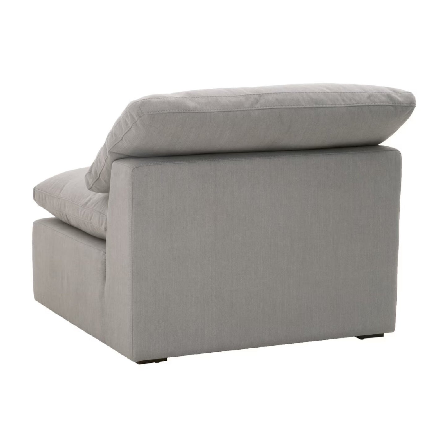 Luxury Sky Fabric Modular Sofa Chair Modern Italian Style for Villa